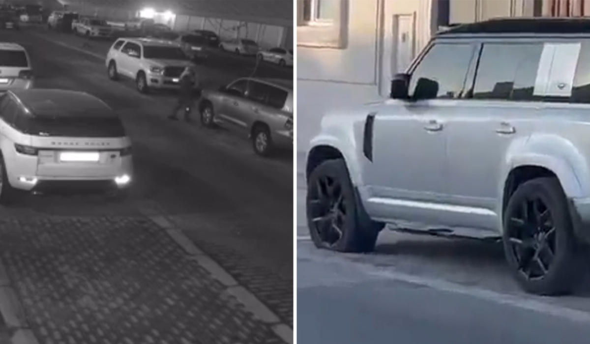 Man behind slashing of parked vehicle tires arrested by MOI